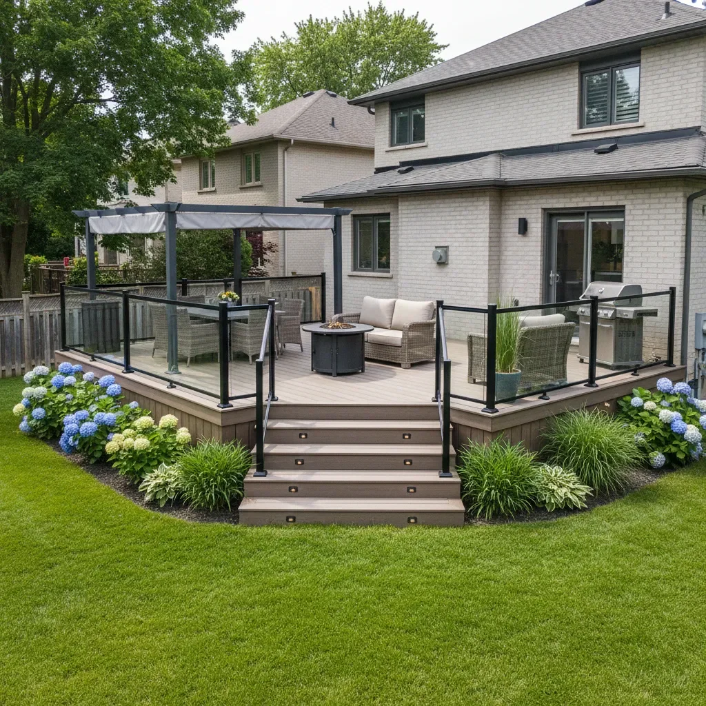 Professional Deck builder by Signature Landscaping Oshawa in Oshawa